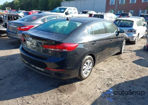 2018 Hyundai Elantra Se из США, поврежденный, VIN 5NPD74LFXJH397421